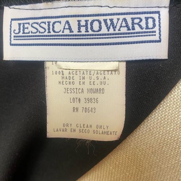 VTG 90’S JESSICA HOWARD HOLIDAY CHRISTMAS MAXI GOWN 14 - Picture 5 of 6